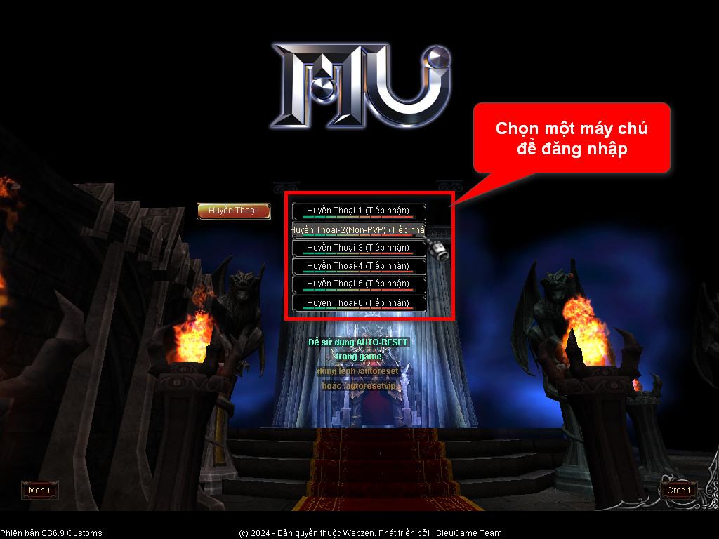 Chức năng chính của Game MU Bắc Việt