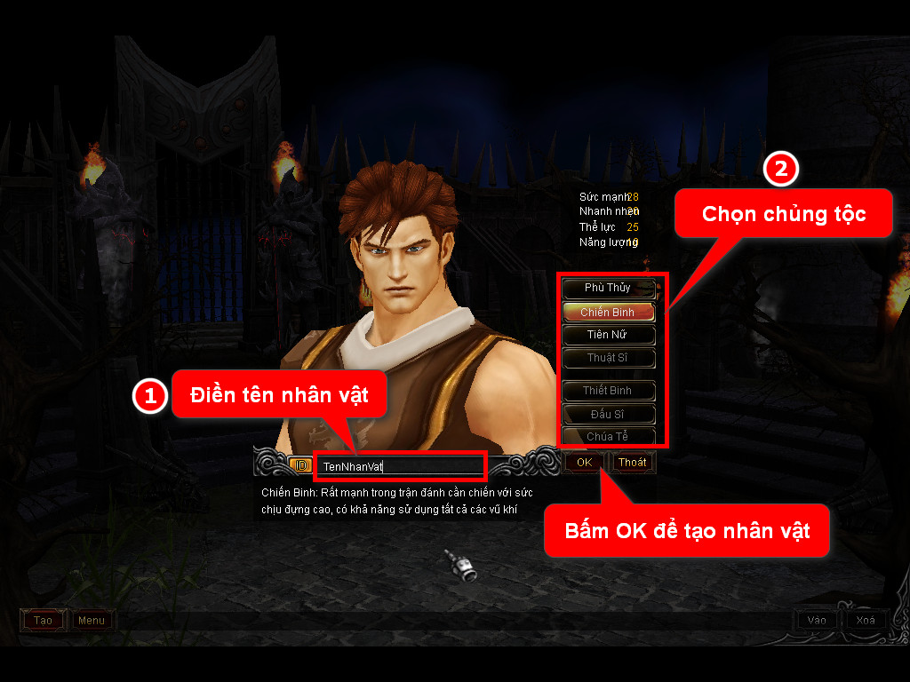 Chức năng chính của Game MU Bắc Việt